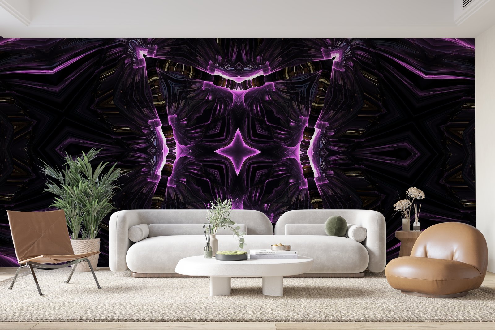 Papier peint 1113 - mockup chambre