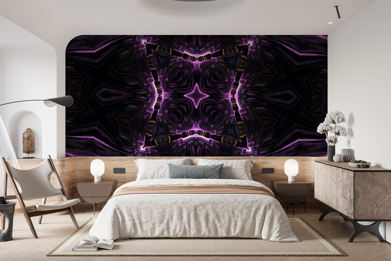 Papier peint 1113 - mockup salon