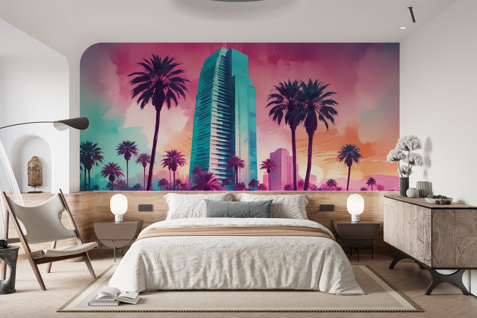 Papier peint 1120 - mockup salon
