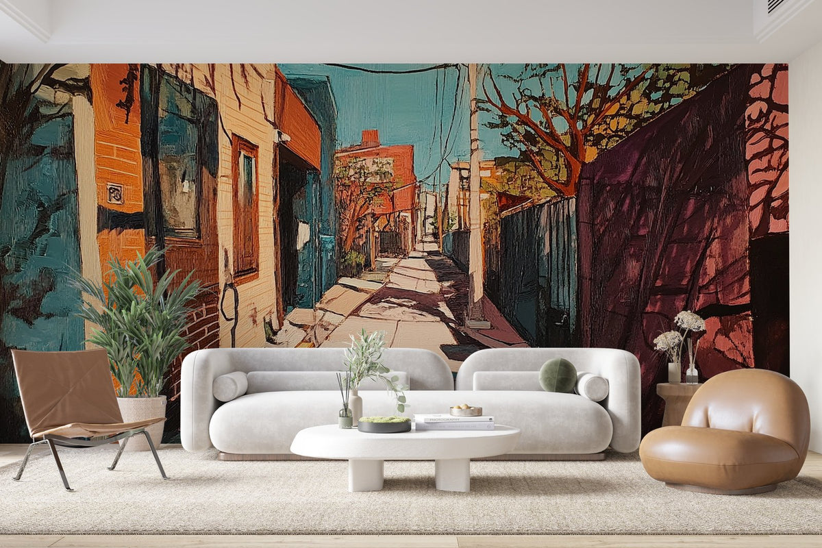 Papier peint 1122 - mockup chambre