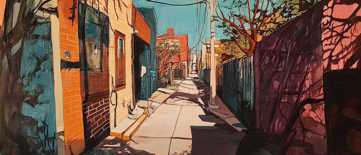 Urban Art Wallpaper - Alley