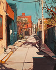Urban Art Wallpaper - Alley