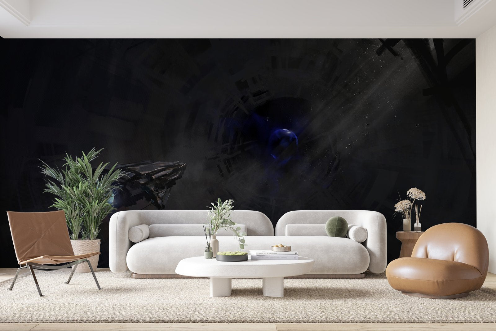 Papier peint 1123 - mockup chambre