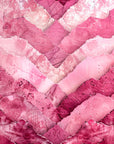 Abstract Wallpaper - Marbled Pink Chevrons