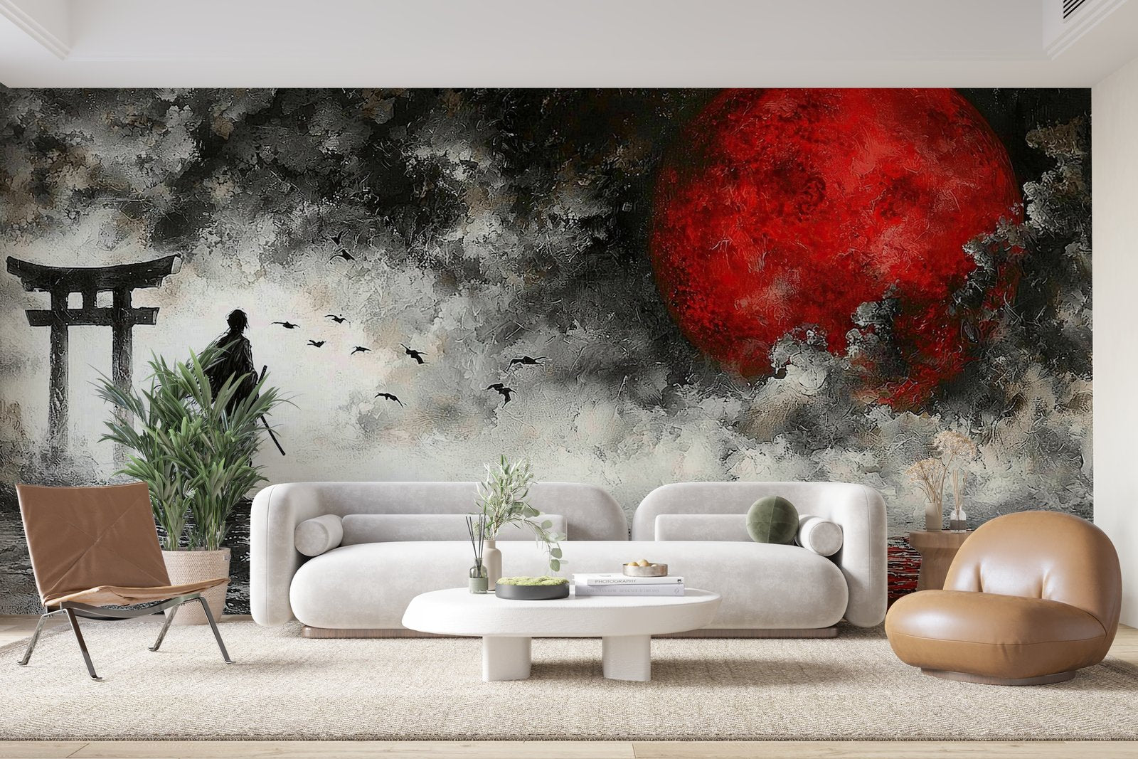 Papier peint 1127 - mockup chambre