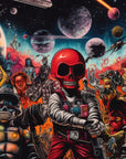 Papier Peint Gaming - Personnages Colorés en Action