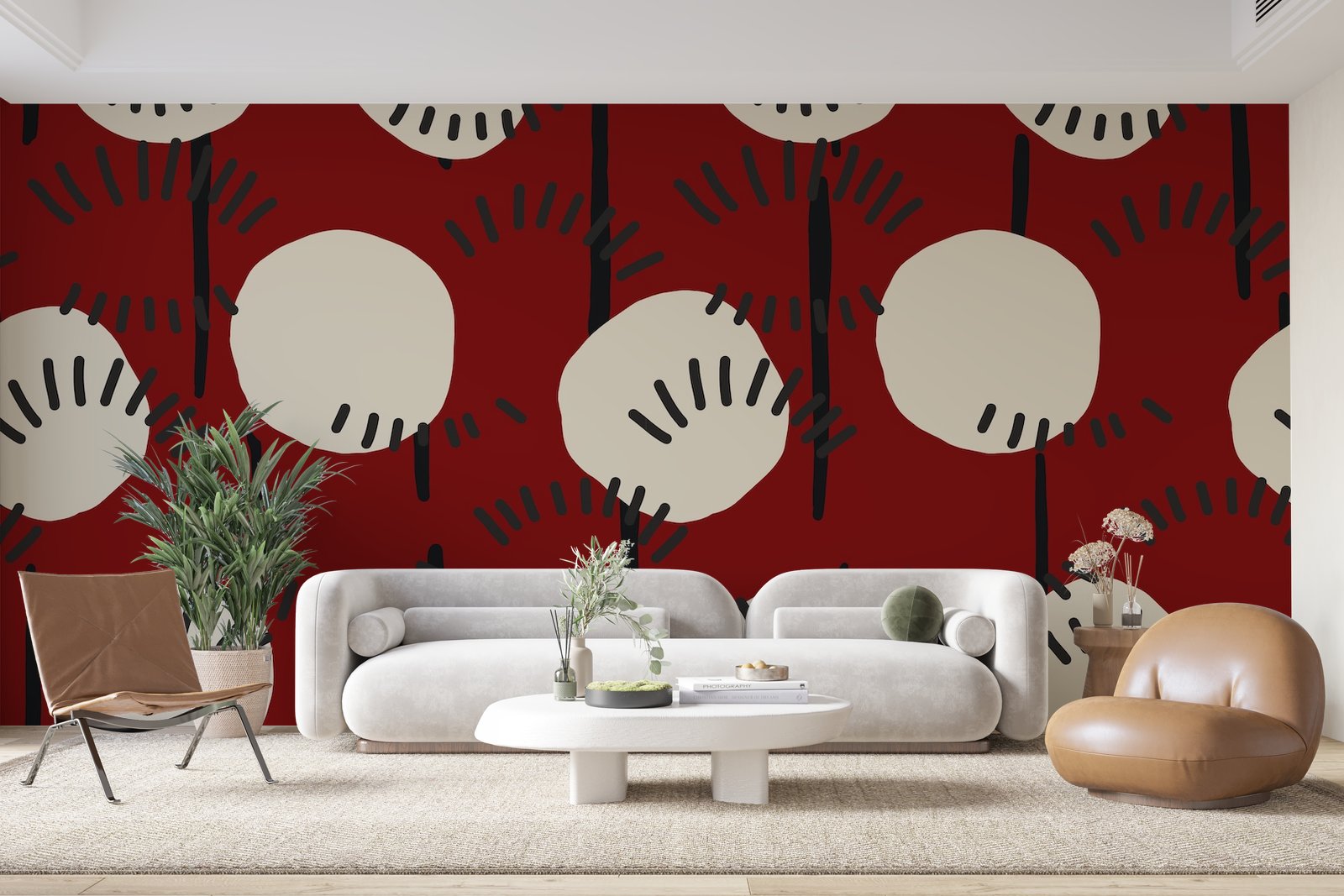 Papier peint 113 - mockup chambre