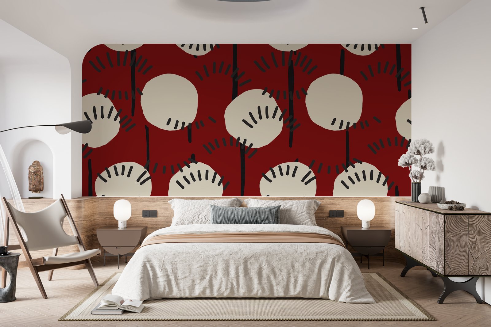 Papier peint 113 - mockup salon