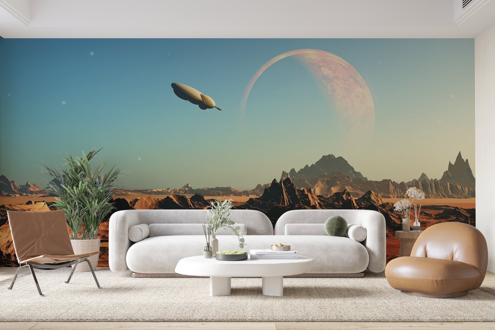 Papier peint 1131 - mockup chambre