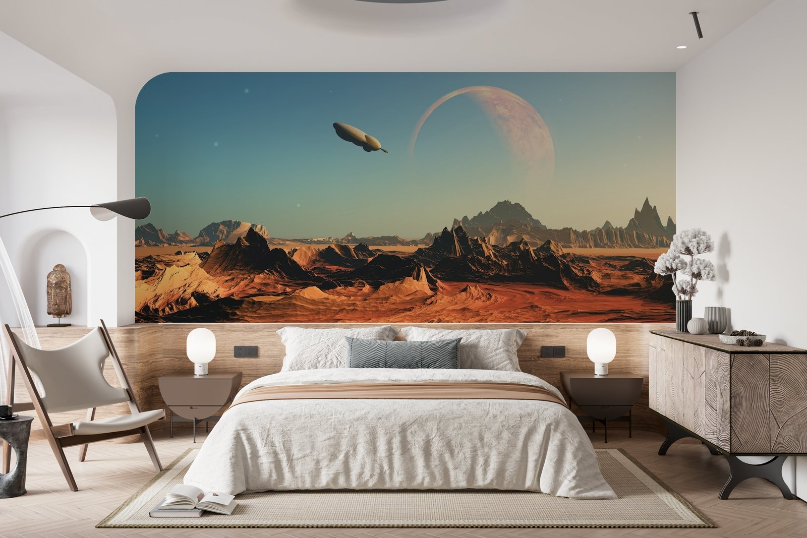Papier peint 1131 - mockup salon