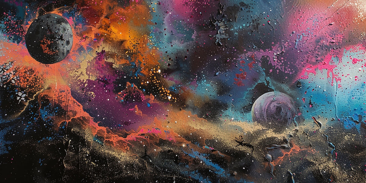 Space Wallpaper - Multicolored Nebula