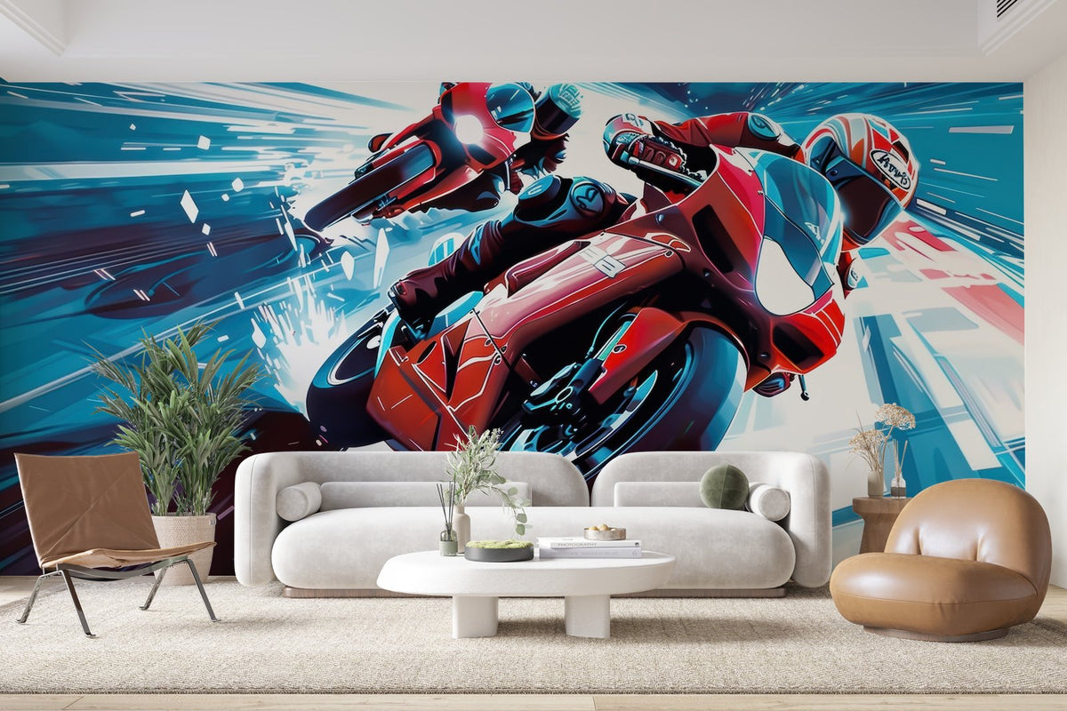 Papier peint 1133 - mockup chambre
