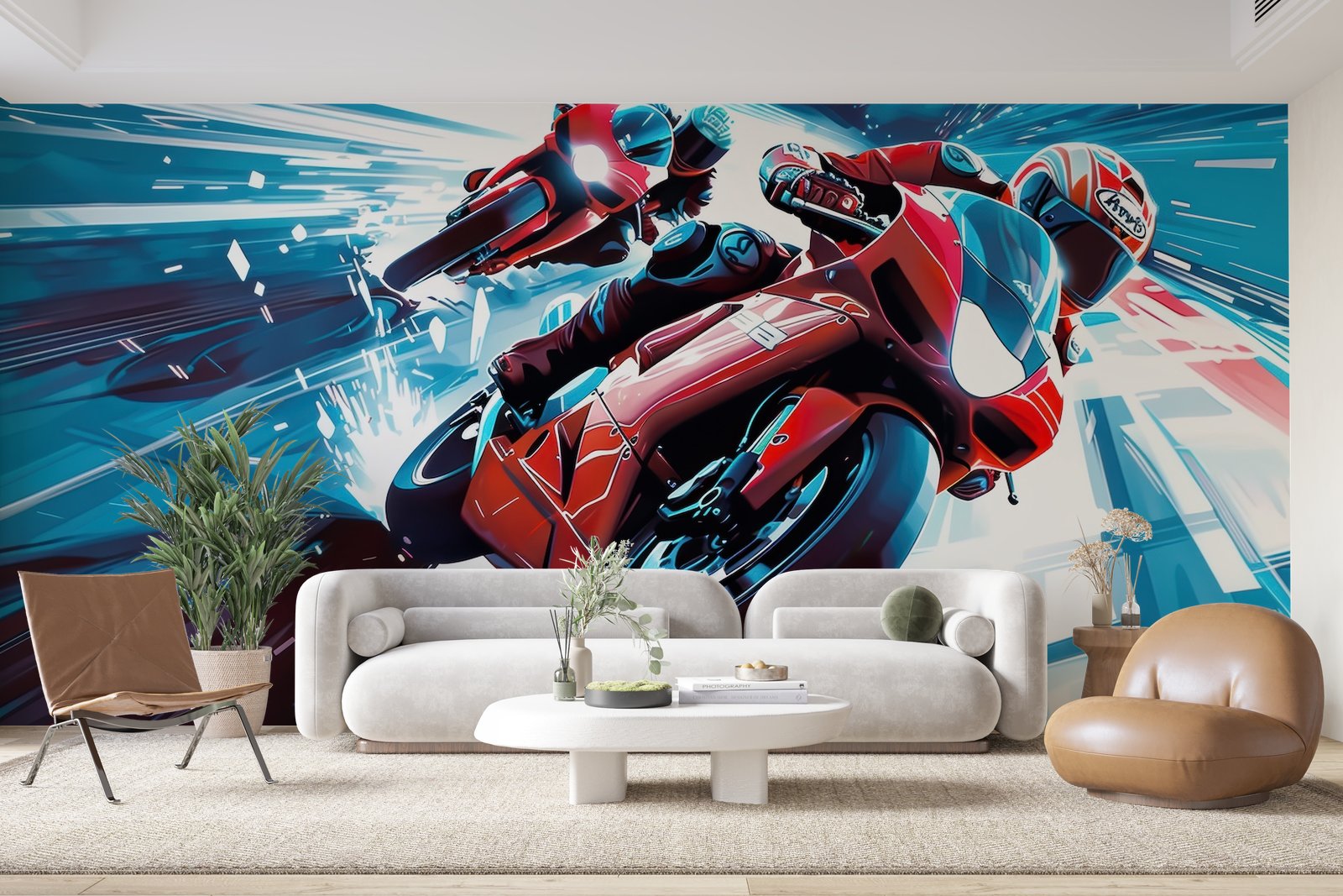 Papier peint 1133 - mockup chambre
