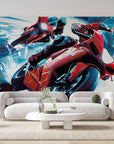 Papier peint 1133 - mockup chambre