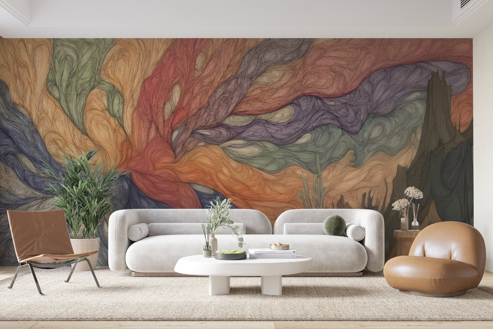 Papier peint 1134 - mockup chambre