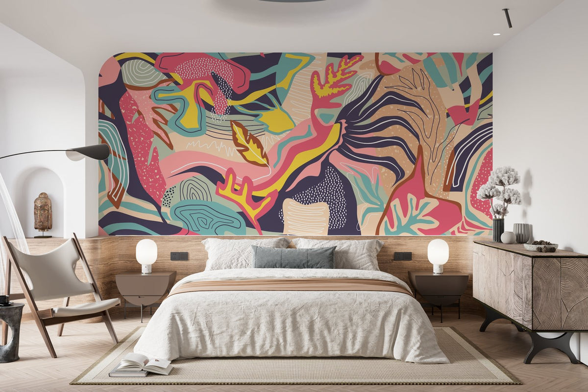 Papier peint 1136 - mockup salon