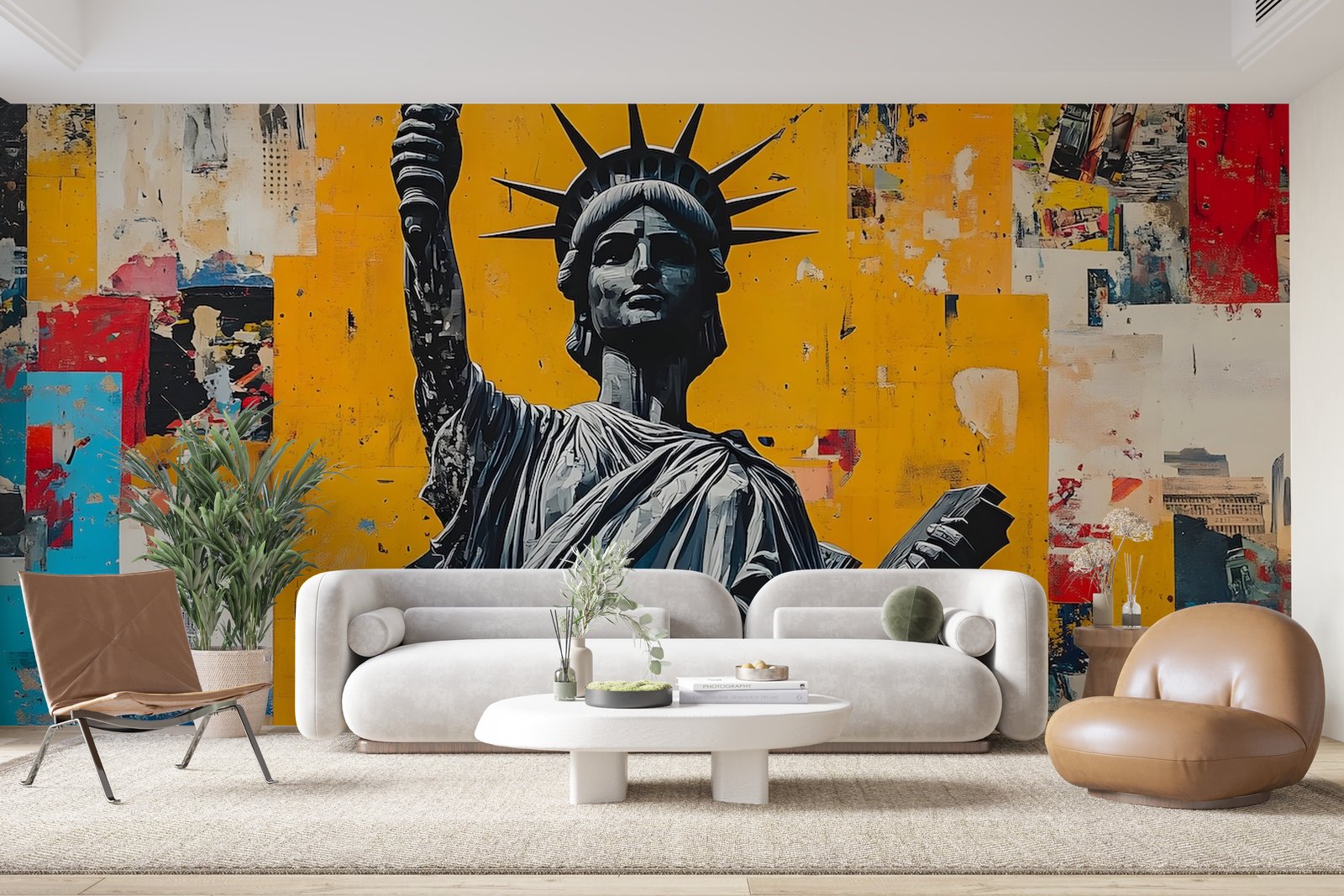 Papier peint 1139 - mockup chambre