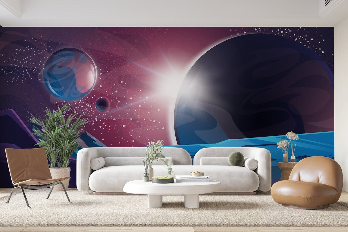 Papier peint 114 - mockup chambre