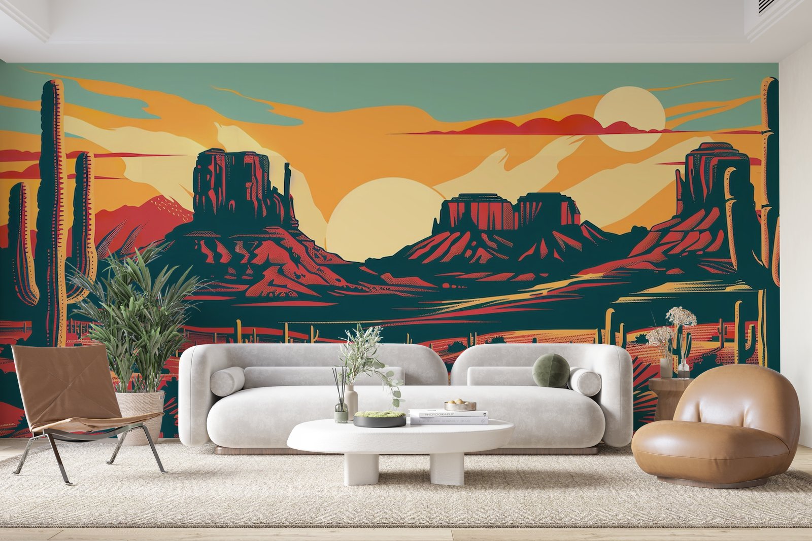 Papier peint 1140 - mockup chambre