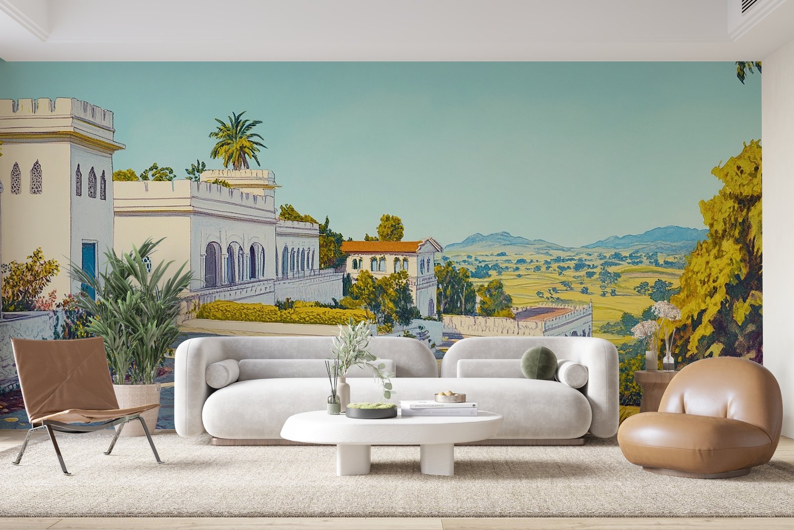 Papier peint 1145 - mockup chambre