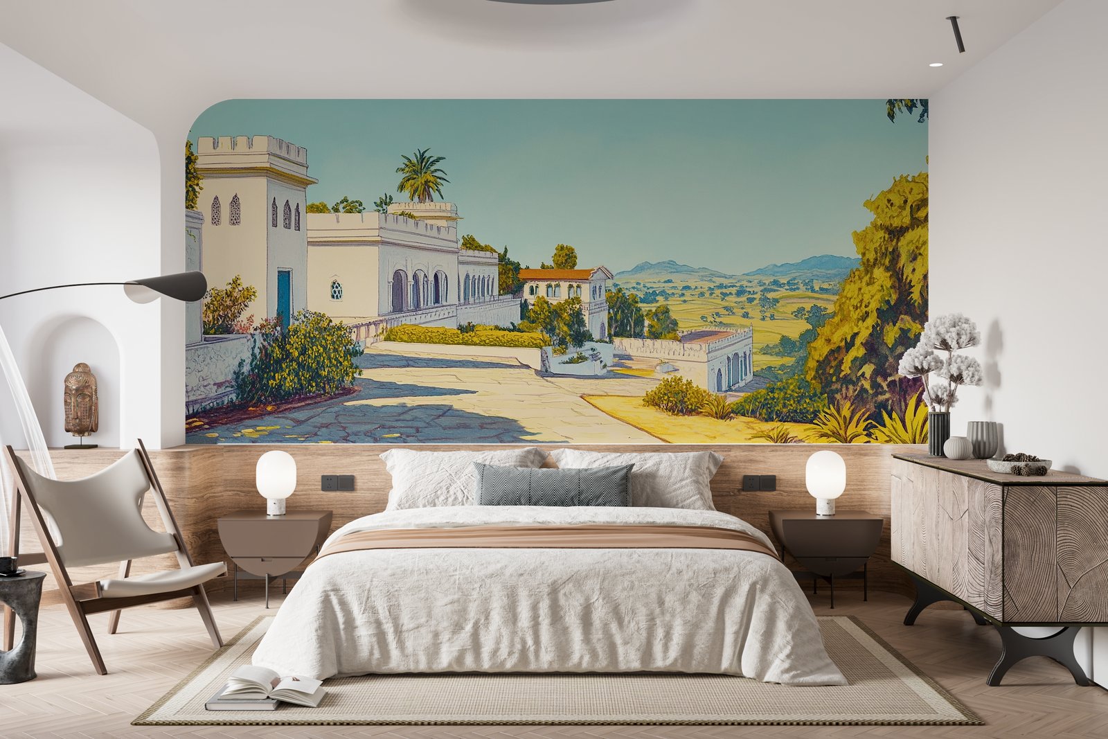 Papier peint 1145 - mockup salon