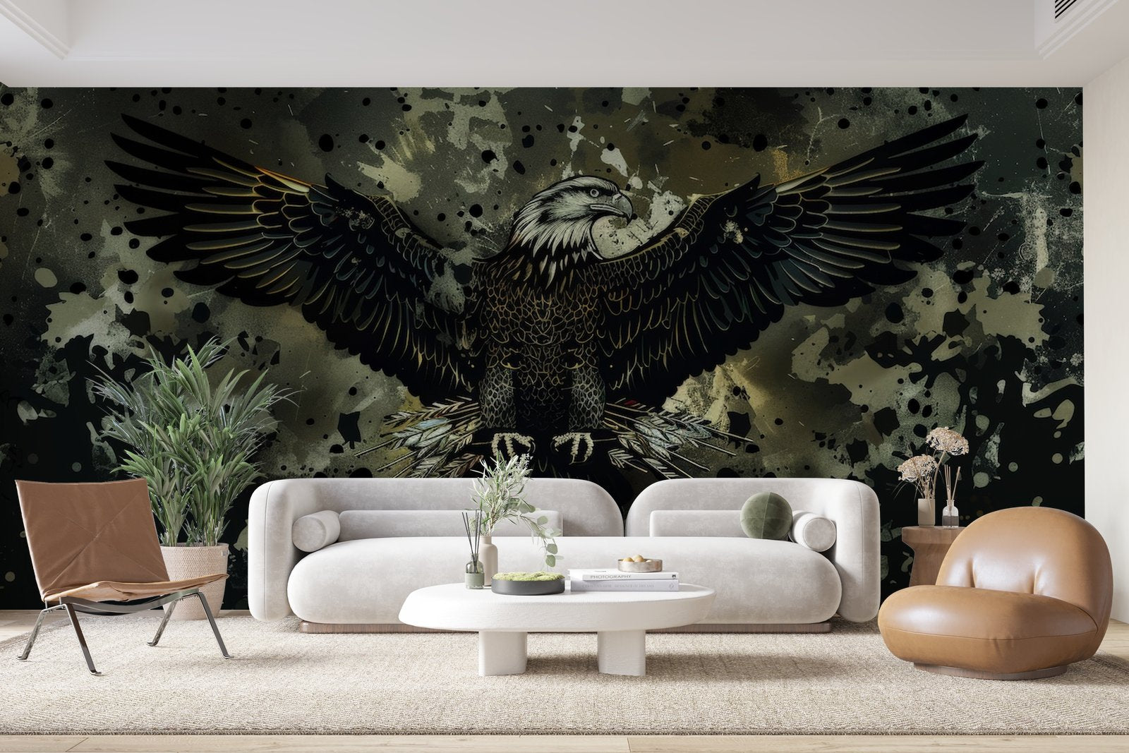 Papier peint 1147 - mockup chambre
