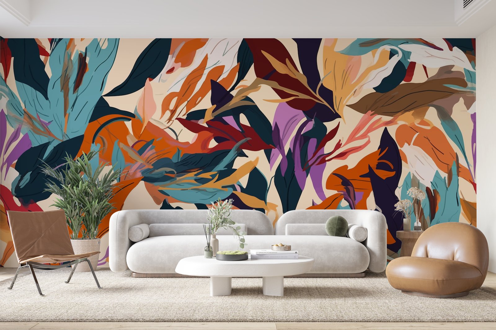 Papier peint 115 - mockup chambre