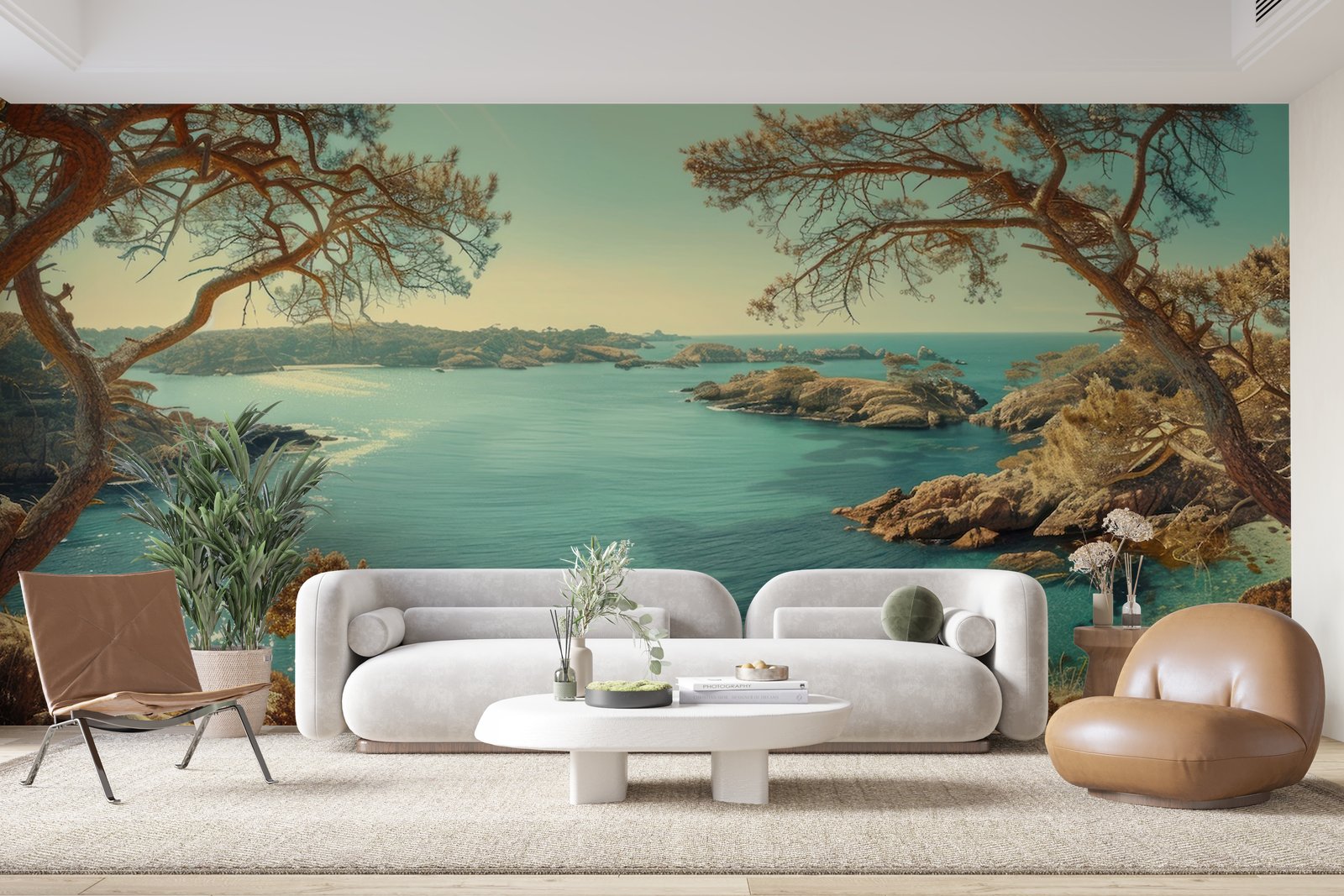 Papier peint 1151 - mockup chambre