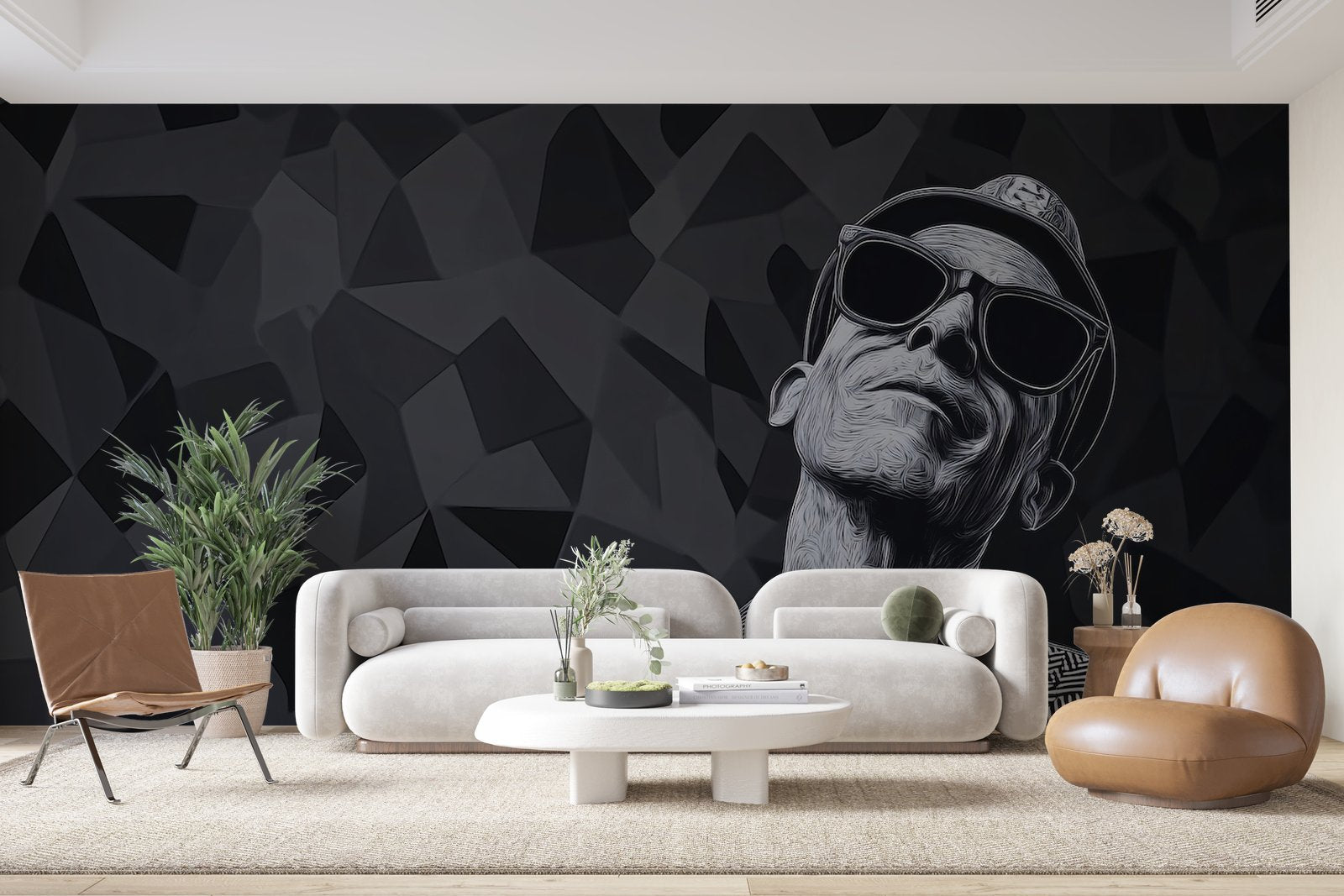 Papier peint 1157 - mockup chambre