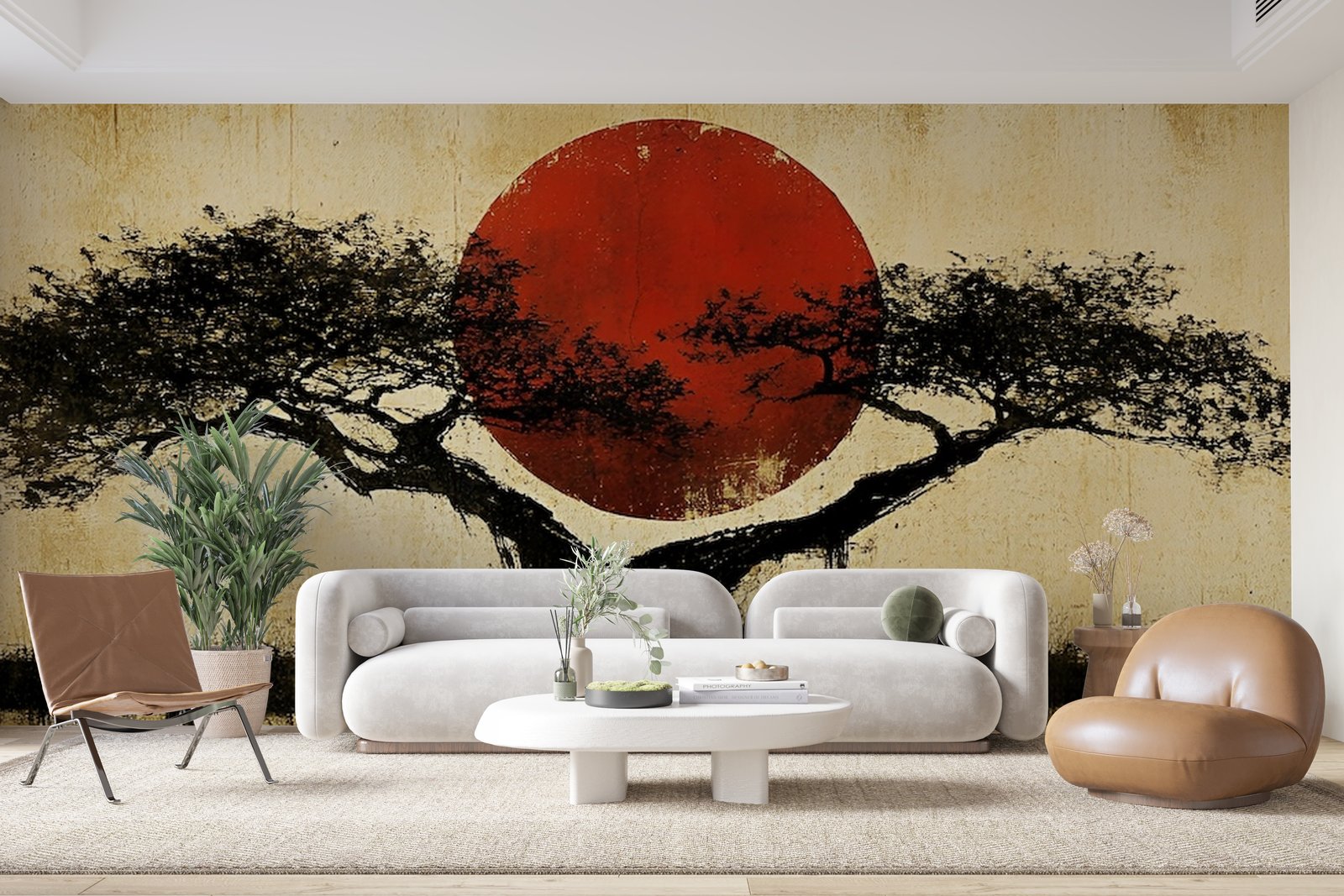 Papier peint 1158 - mockup chambre