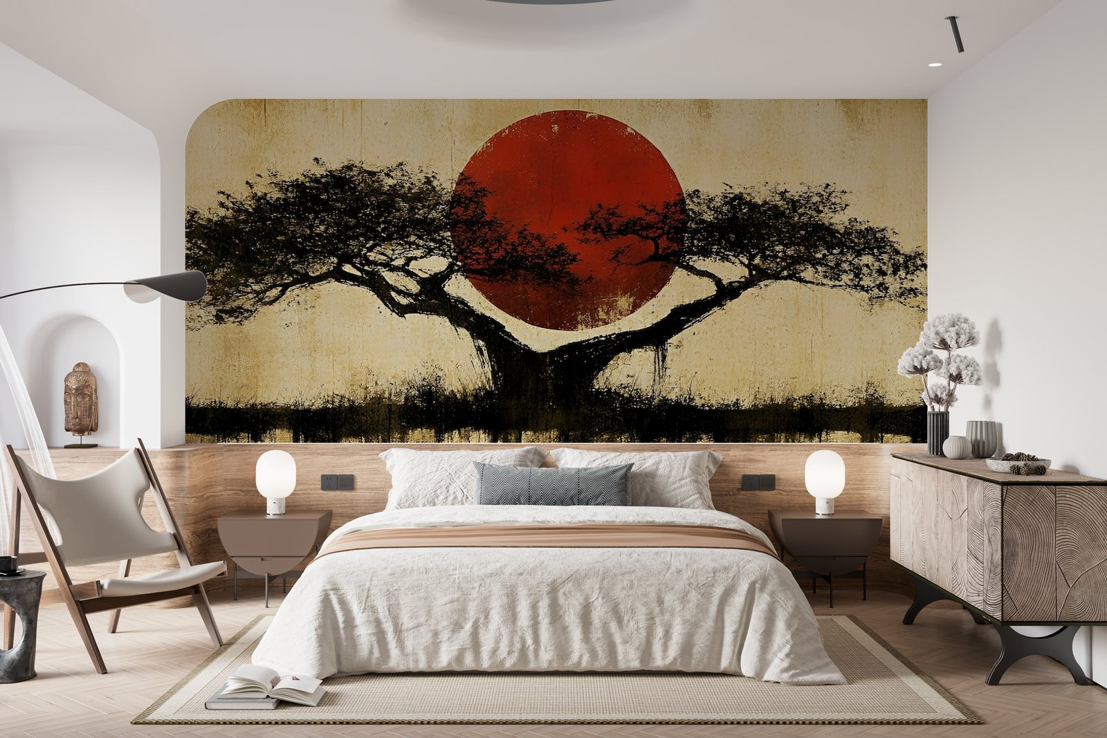 Papier peint 1158 - mockup salon