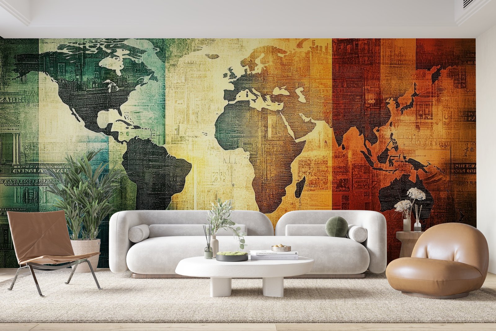 Papier peint 1159 - mockup chambre