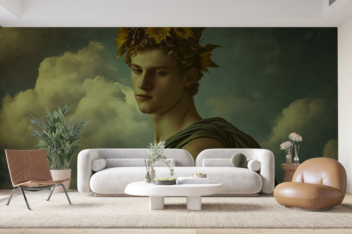 Papier peint 1162 - mockup chambre