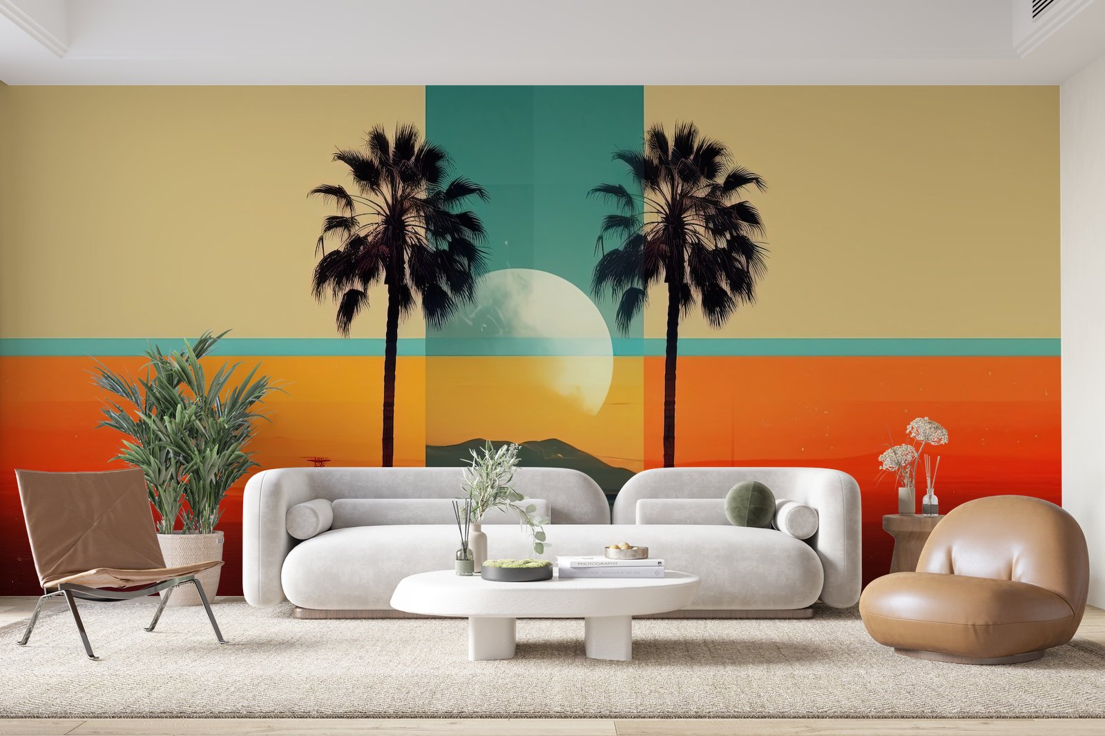 Papier peint 1164 - mockup chambre