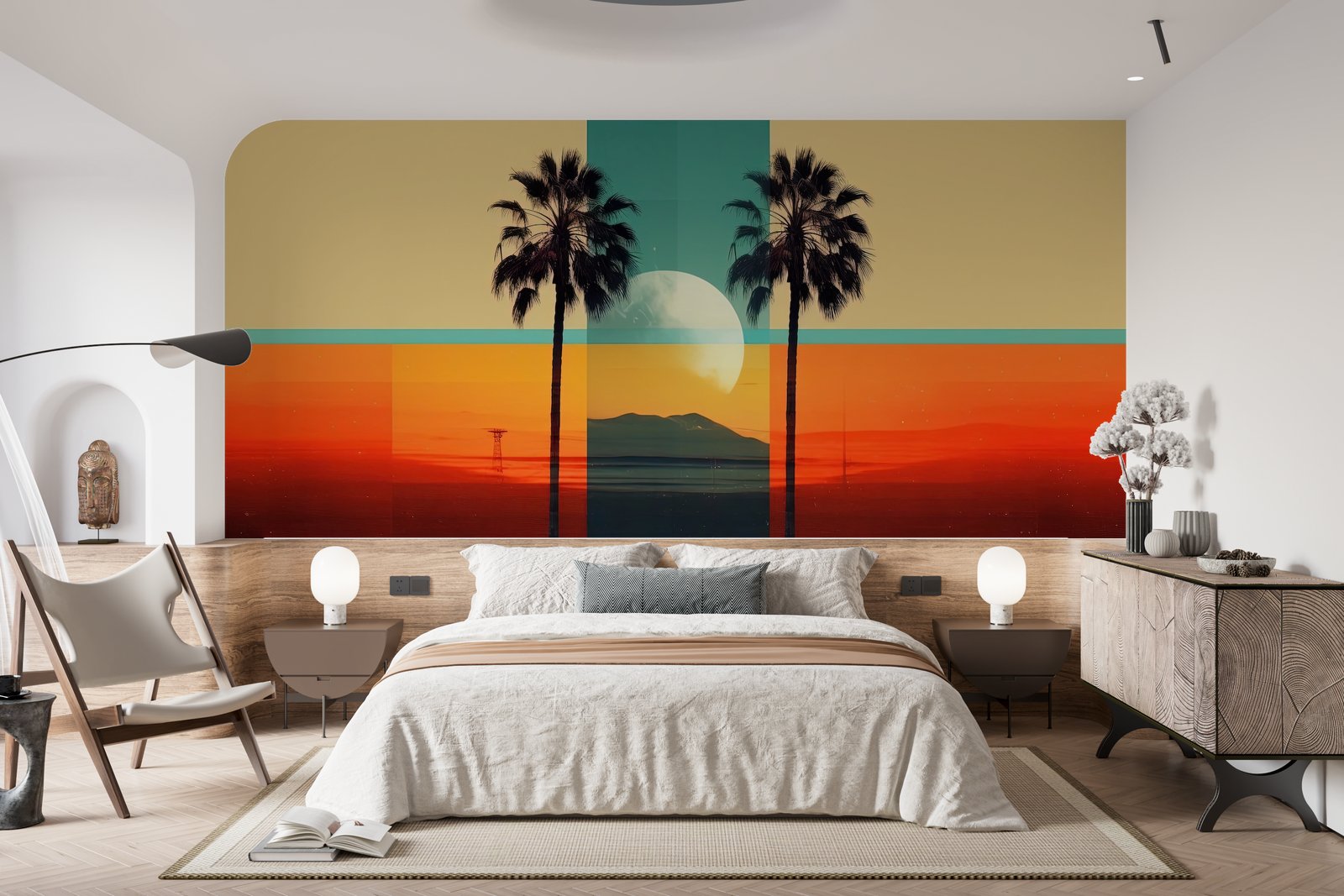 Papier peint 1164 - mockup salon