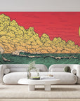 Papier peint 1165 - mockup chambre
