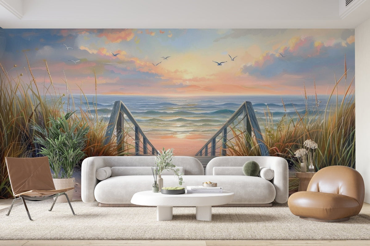 Papier peint 1168 - mockup chambre