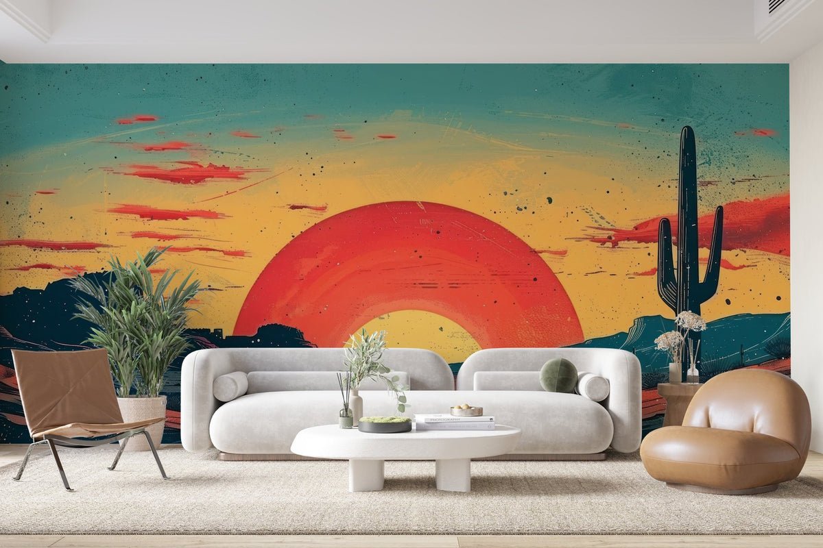 Papier peint 1170 - mockup chambre