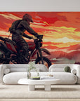 Papier peint 1171 - mockup chambre