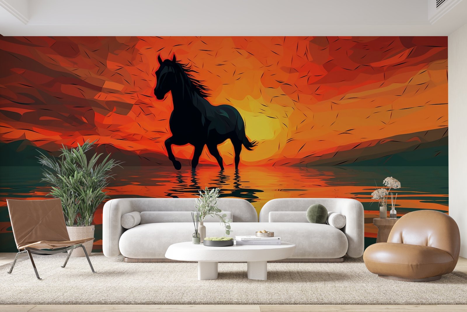 Papier peint 1172 - mockup chambre