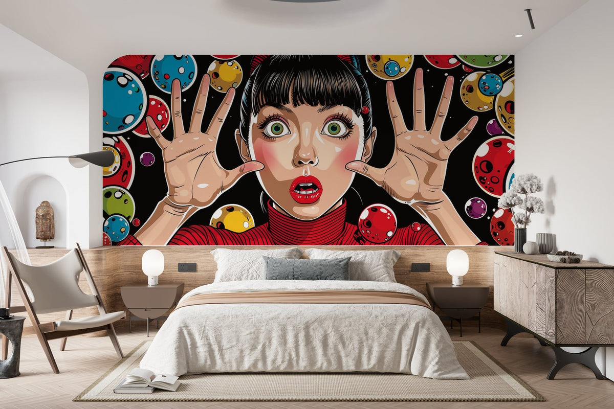 Papier peint 1174 - mockup salon