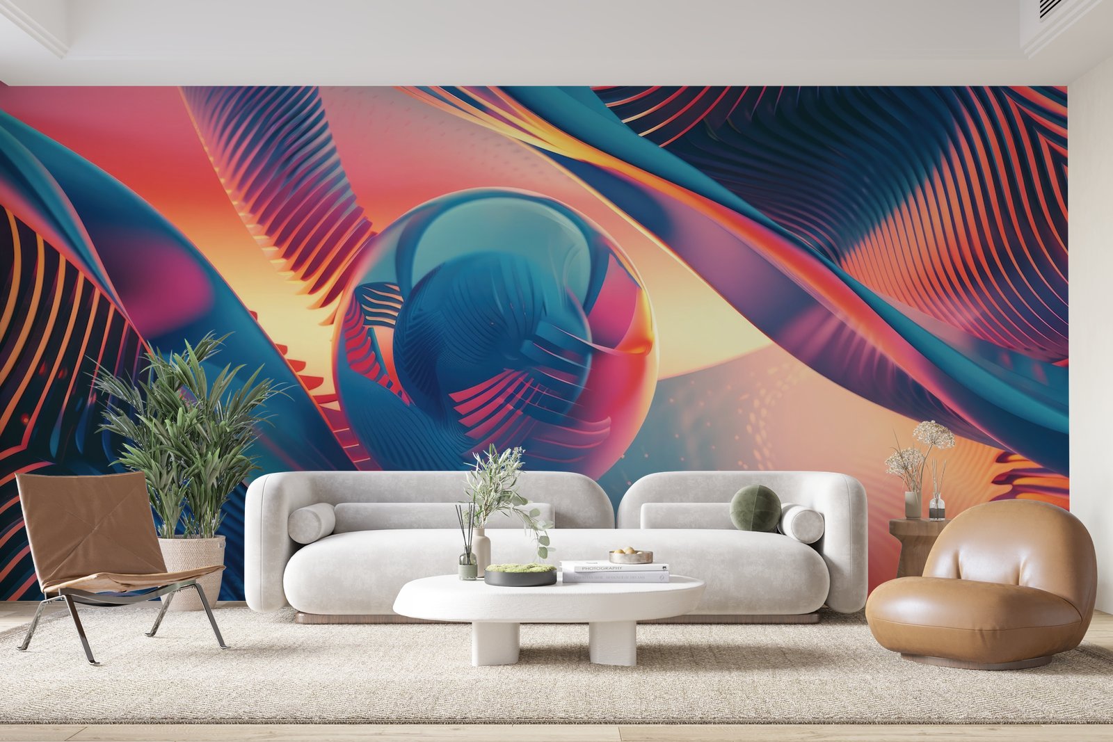 Papier peint 1178 - mockup chambre