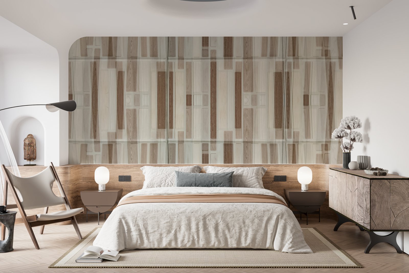 Papier peint 1186 - mockup salon