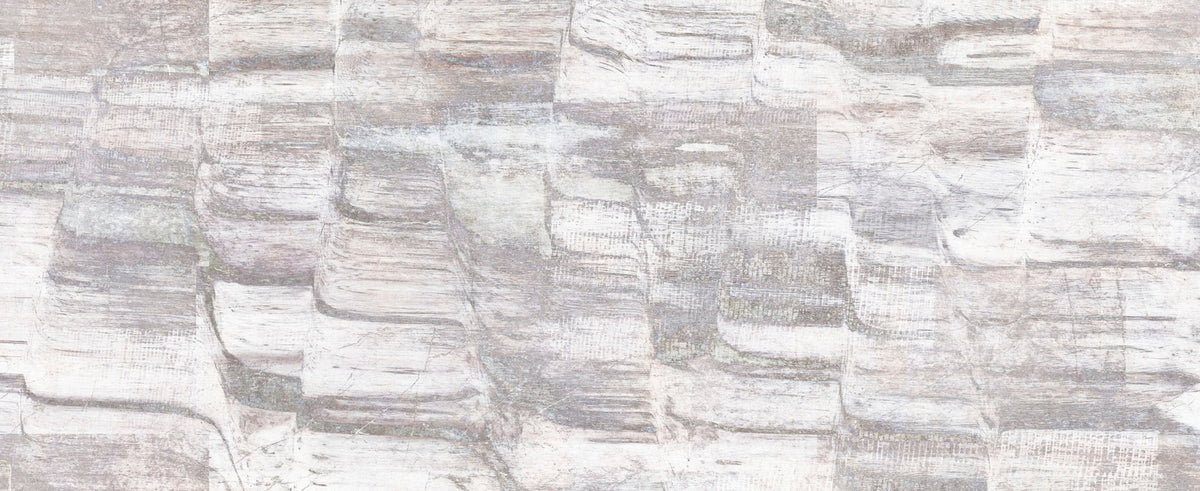 Stone-effect wallpaper - Light stone wall