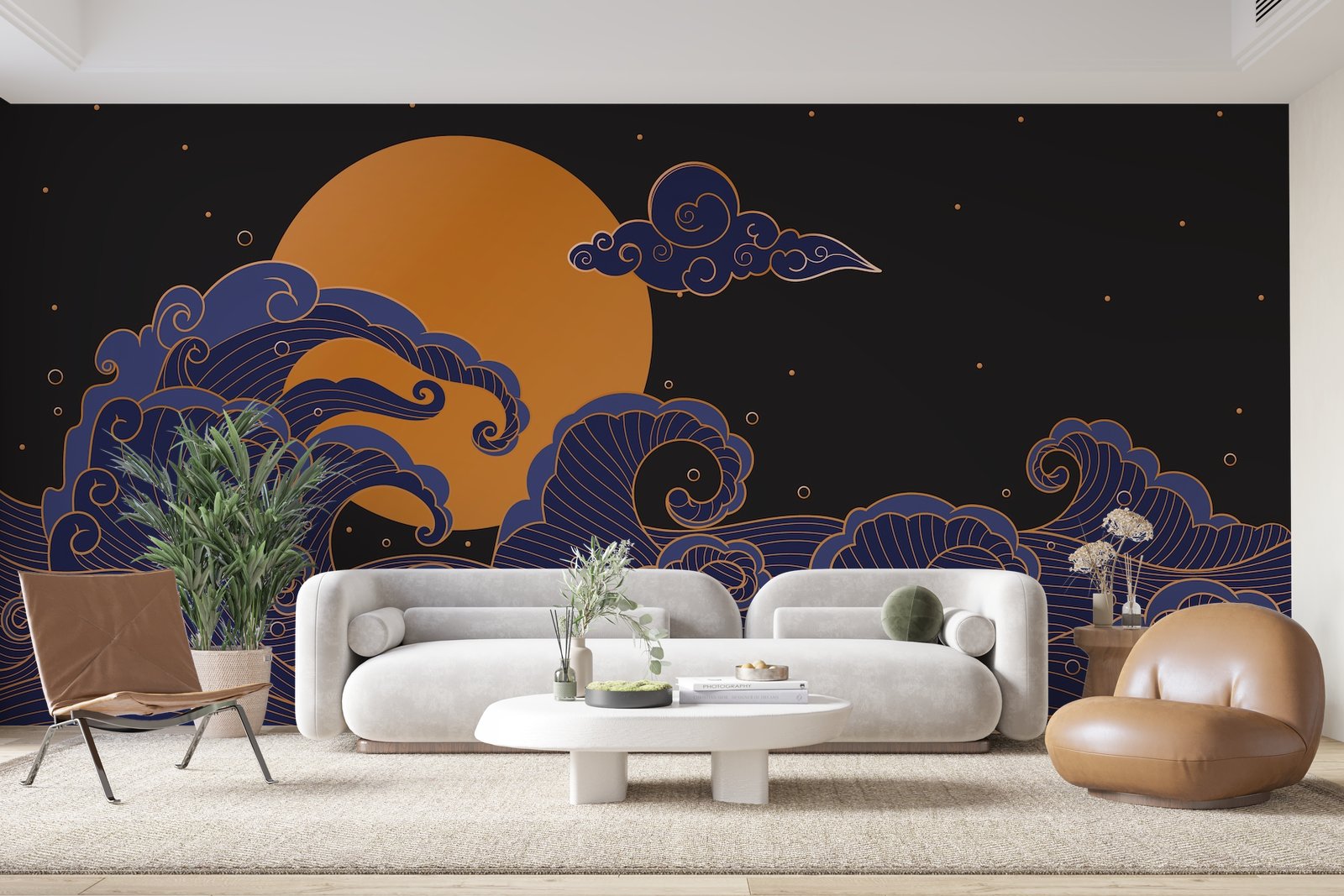 Papier peint 119 - mockup chambre