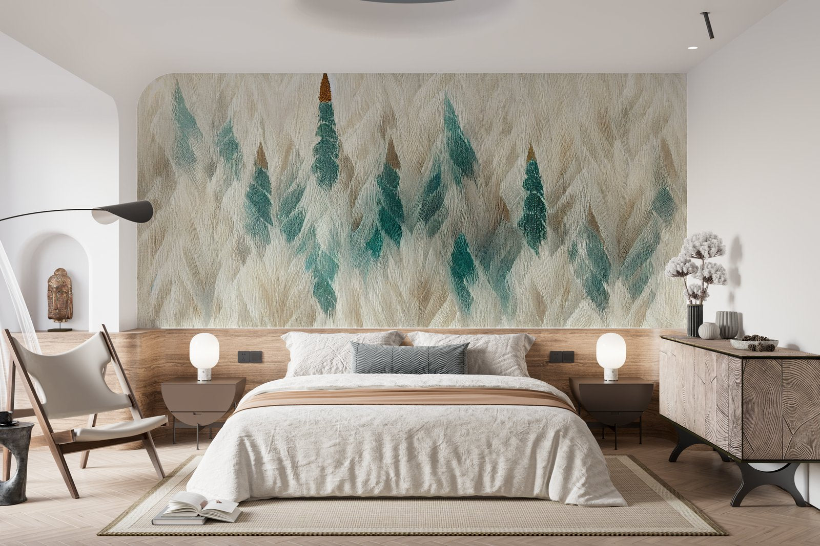 Papier peint 1197 - mockup salon