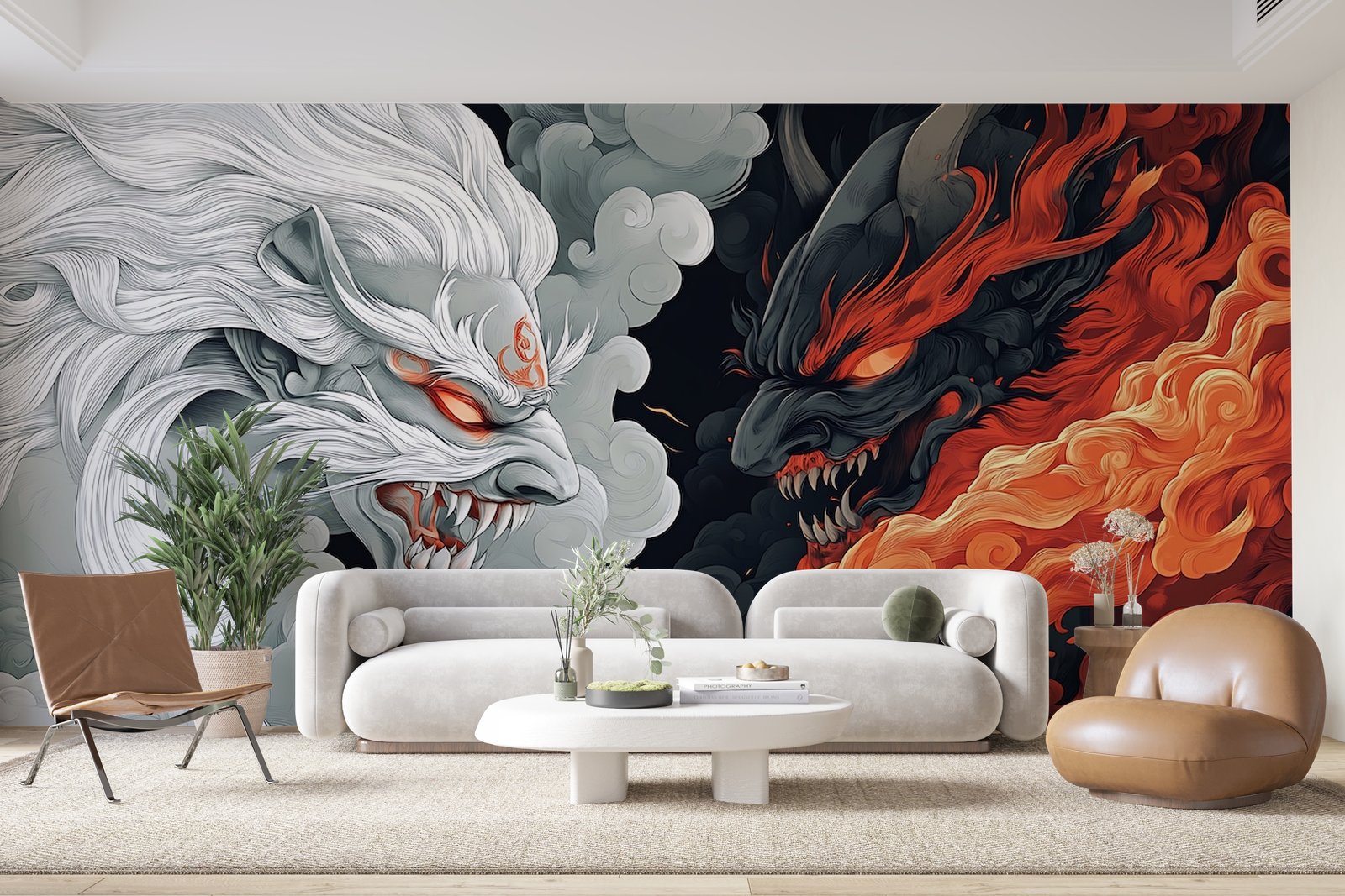 Papier peint 1198 - mockup chambre