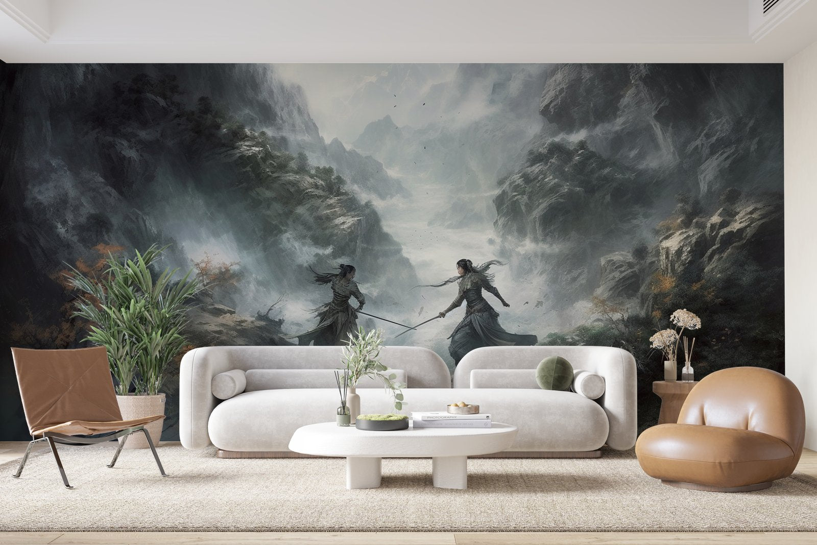 Papier peint 1199 - mockup chambre