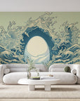 Papier peint 1203 - mockup chambre