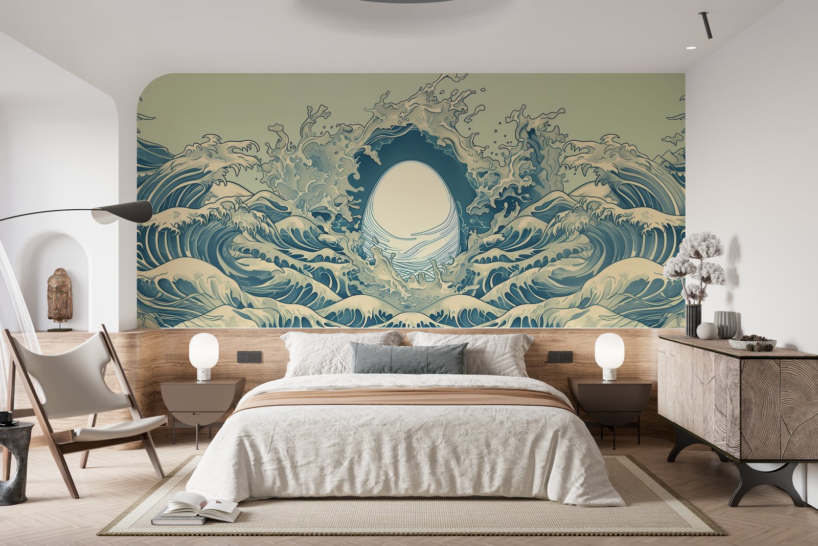 Papier peint 1203 - mockup salon